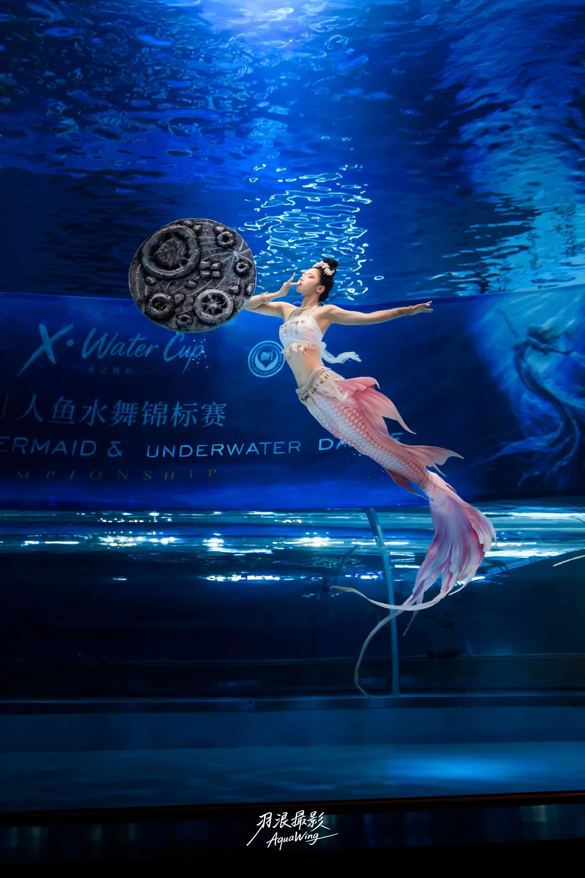 CrazyNioNio — 人魚水舞錦標賽選手人像攝影